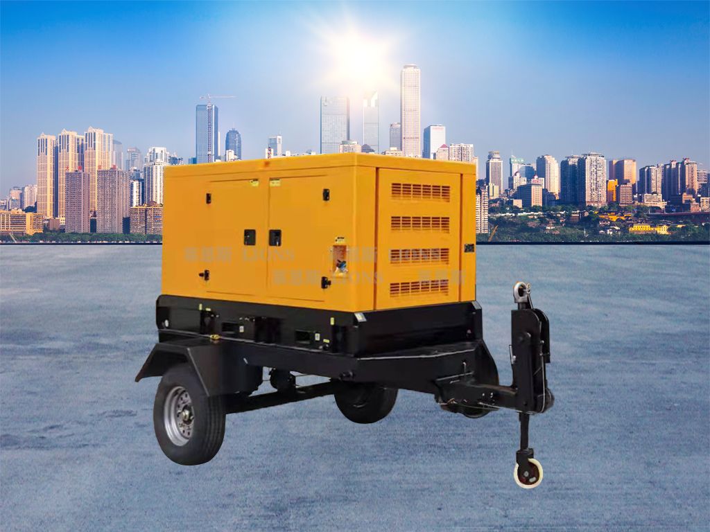 Noise reduction box type mobile trailer