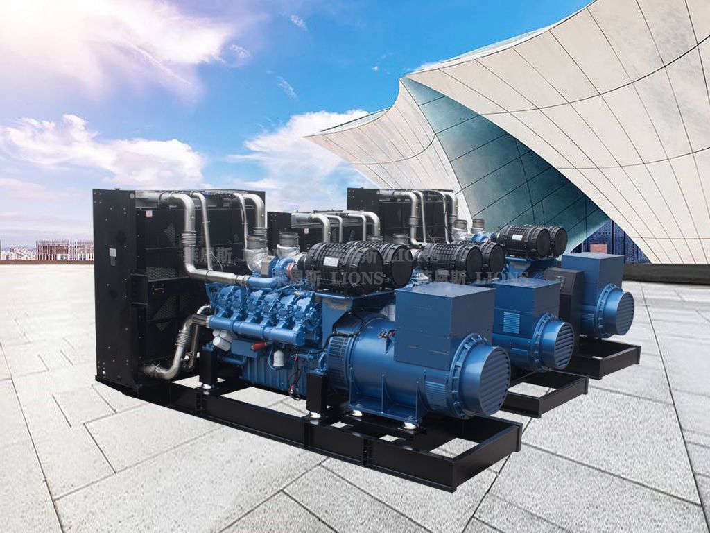Lions series · BAUDOUIN diesel generator set-T2 stage